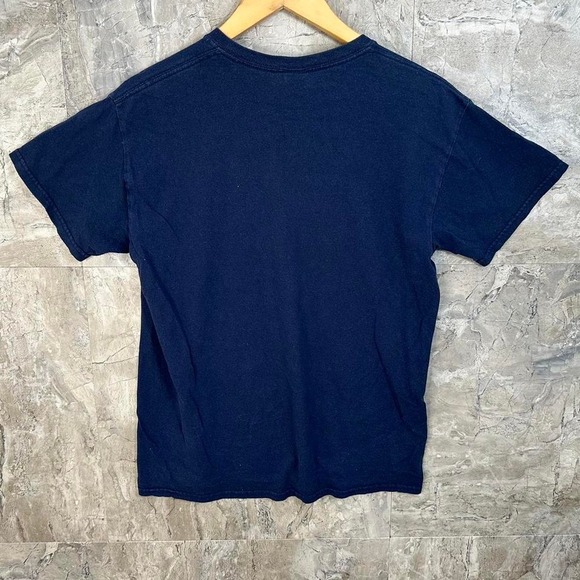 Navy blue cotton butterfly t-shirt Woman's Medium #butterflylove - Picture 4 of 4